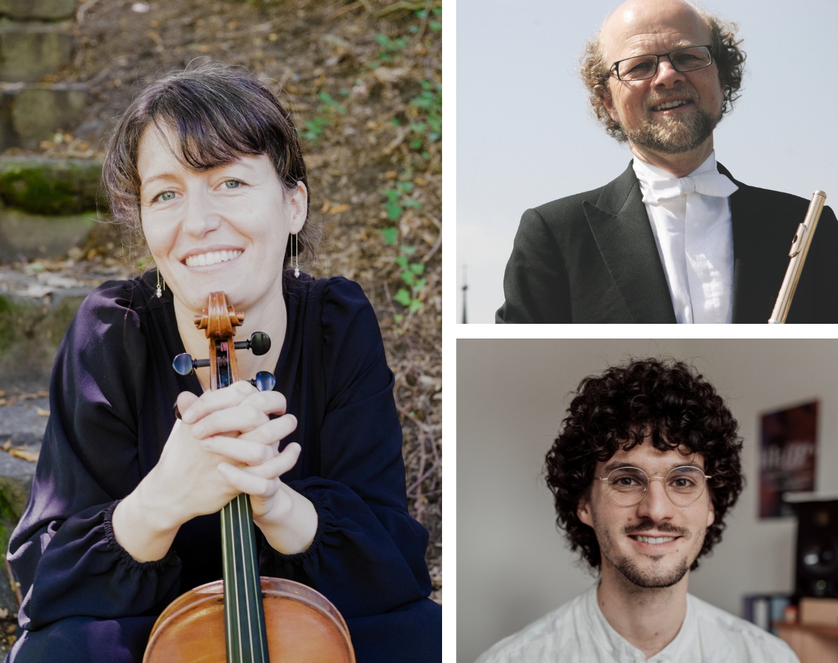 3 Musiker aus dem Crescendo Kollektiv