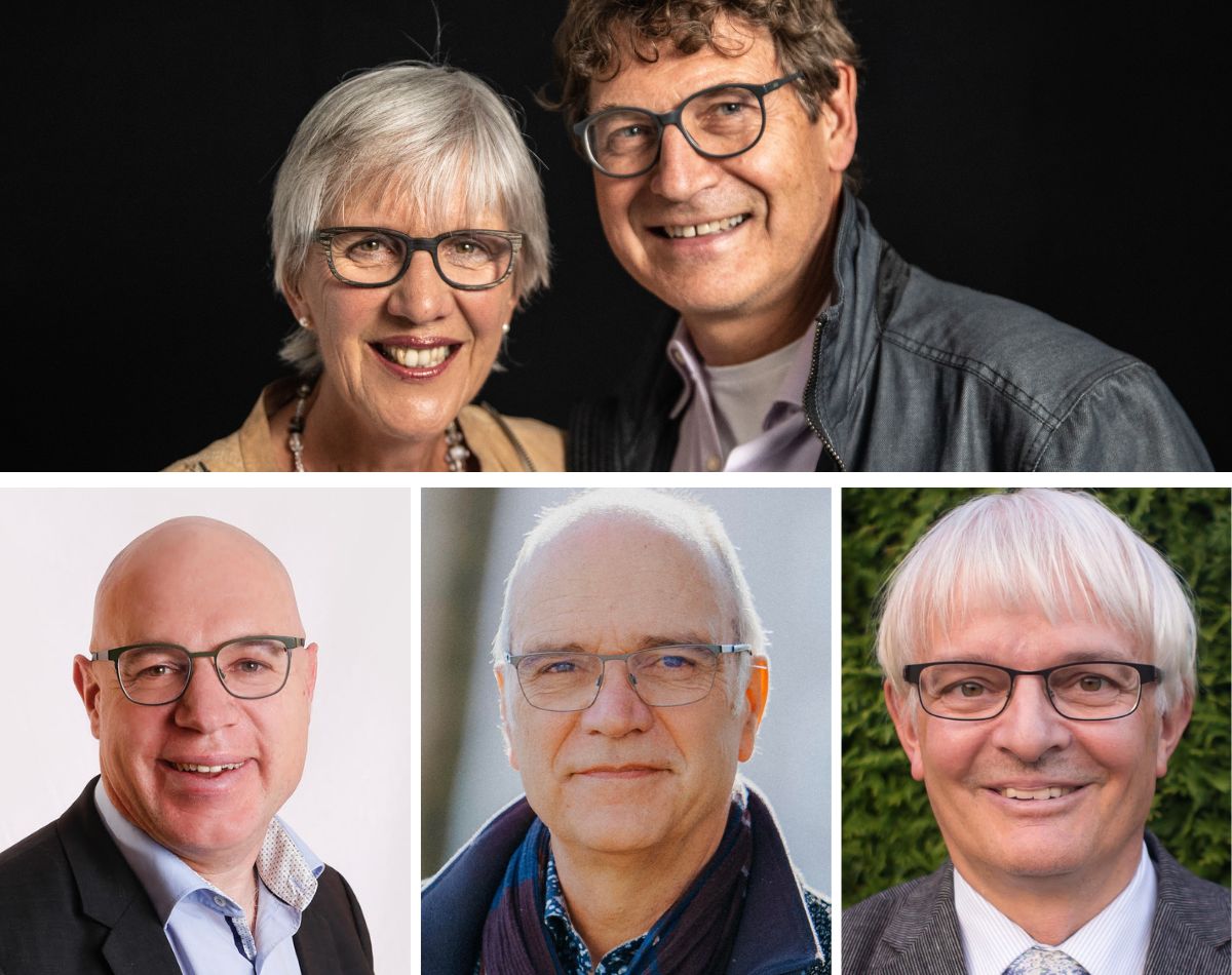 Bilder der Personen in der Arbeitsgruppe Perspektive 3 D